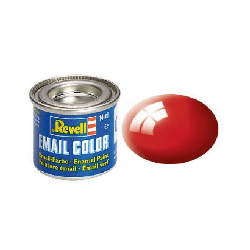 Revell Enamel, 14ml - Fiery Red, Gloss