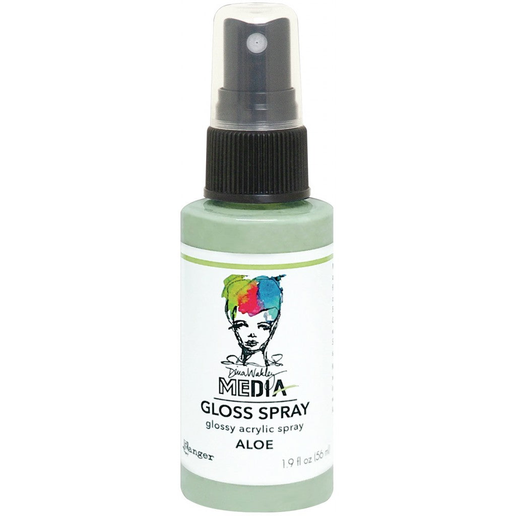 Dina Wakley Media Gloss Sprays 2oz-Aloe