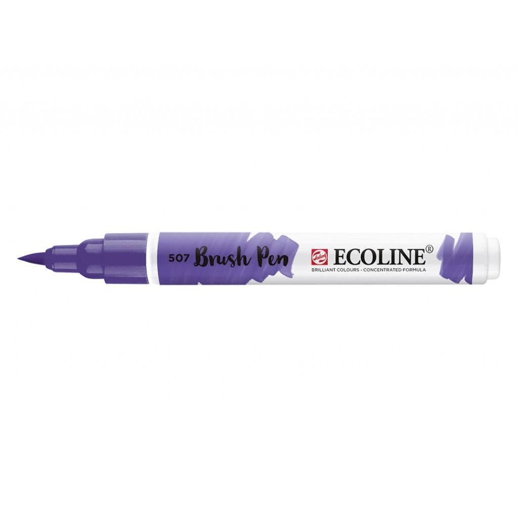 Talens Ecoline Brush Pen - 507 Ultramarine Violet