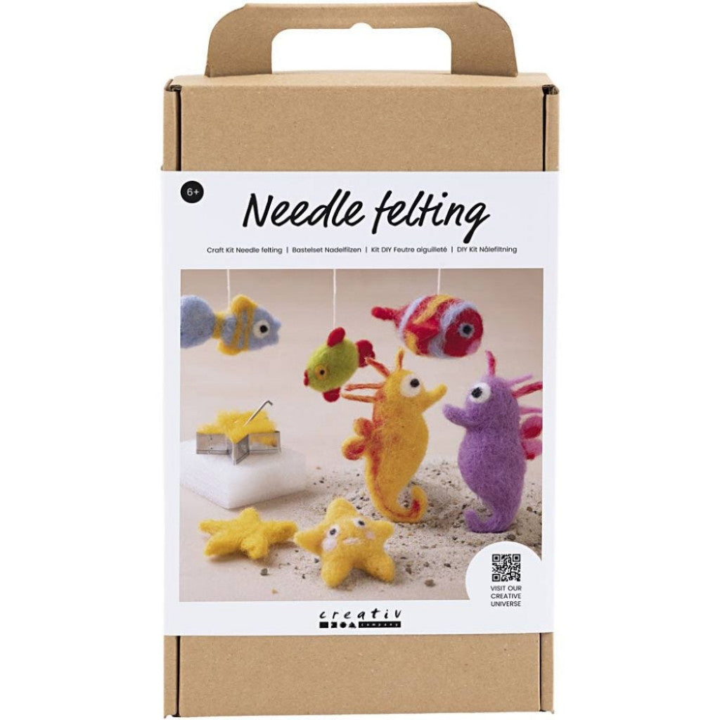 DIY Kit Nålefilting, Dyr i vann