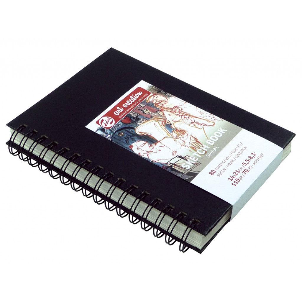 Art Creation Skissebok spiral - 14x21cm - 110g - HobbyHimmelen