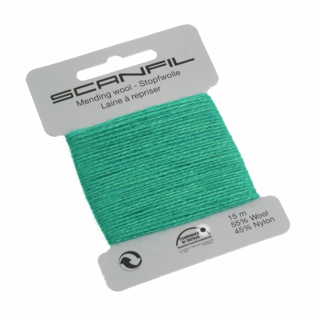 Stoppegarn i ull - 76100 - Emerald