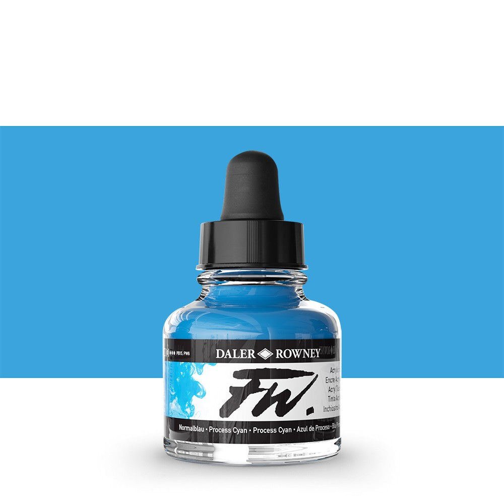 Daler Rowney - FW Ink 29,5ml - 120 Process Cyan