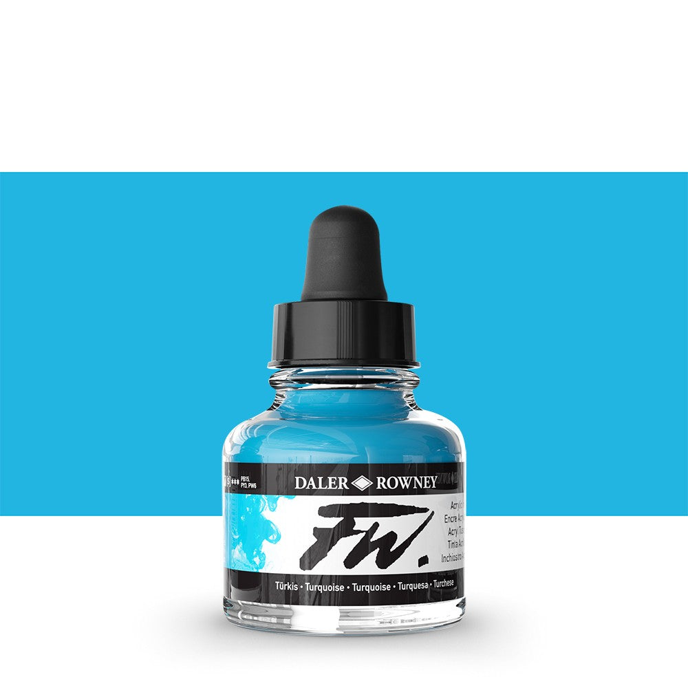 Daler Rowney - FW Ink 29,5ml - 145 Turquoise