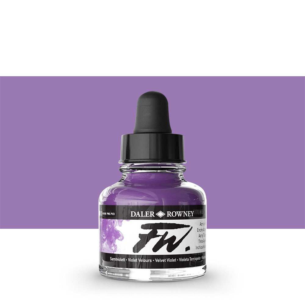 Daler Rowney - FW Ink 29,5ml - 454 Velvet Violet