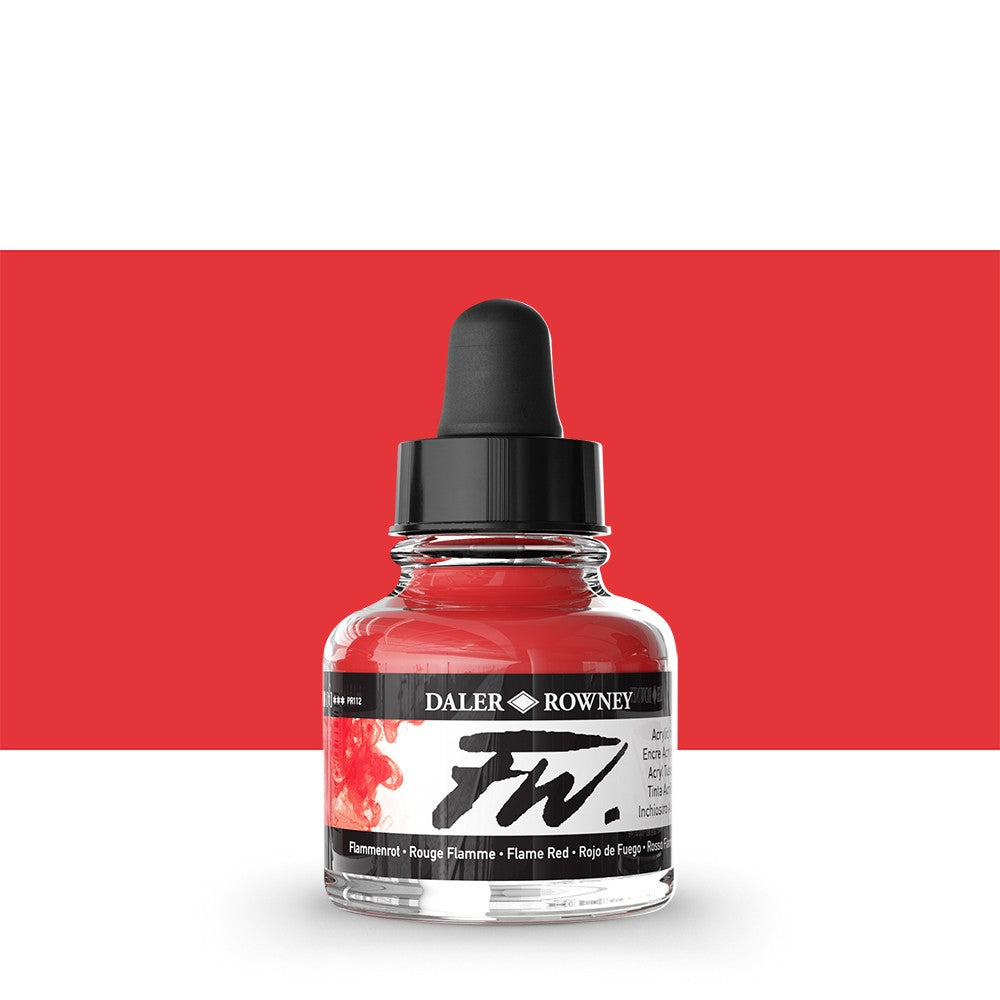 Daler Rowney - FW Ink 29,5ml - 517 Flame Red