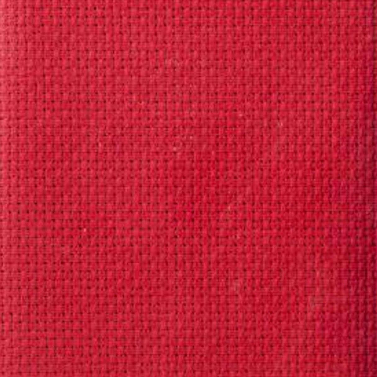 Aida 4,4tr/cm, 38 x 46cm - Red - HobbyHimmelen
