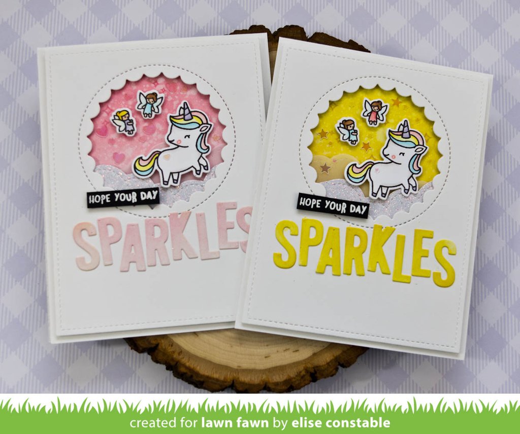 Lawn Cuts Die - A Little Sparkle