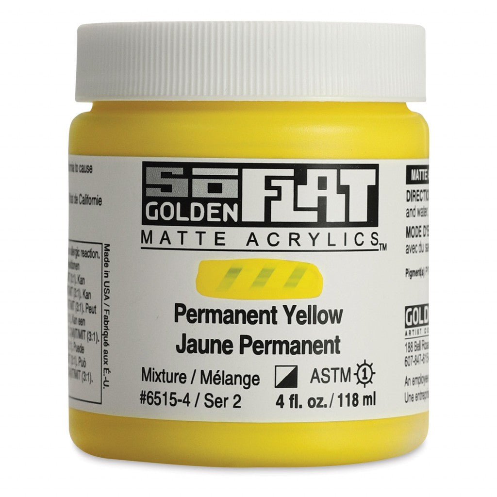 Golden - SoFlat 118ml - 6515-4 Permanent Yellow