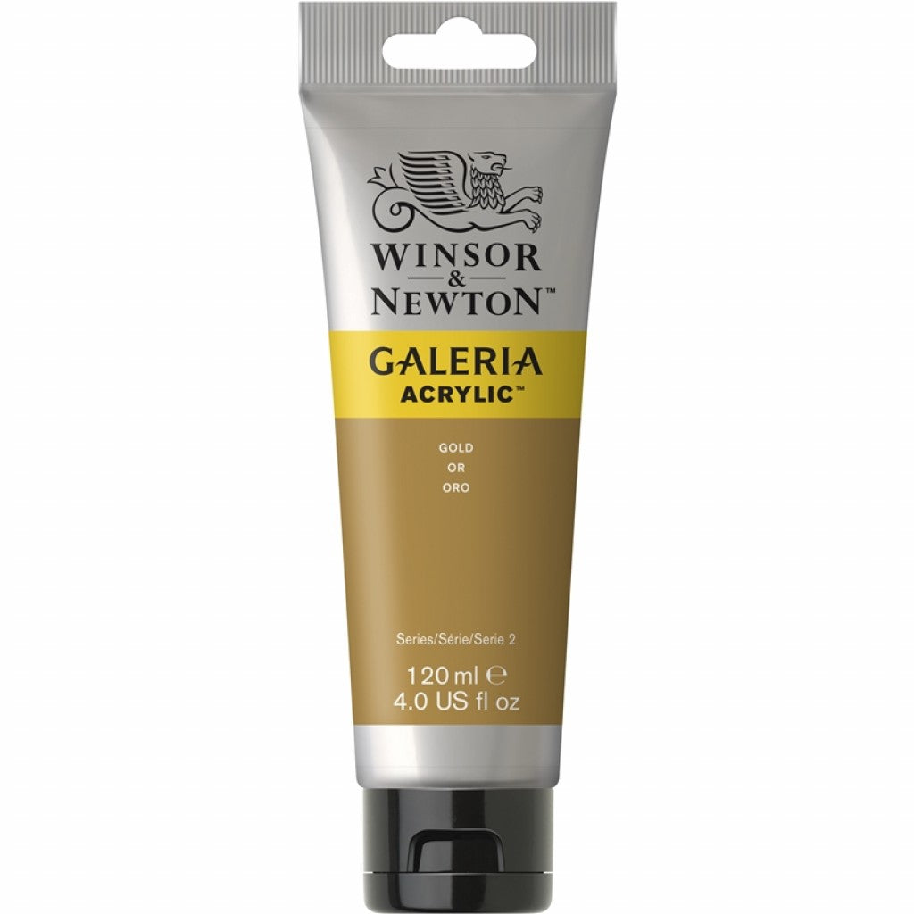 W&N - Galeria Acrylic 120ml - 283 Gold