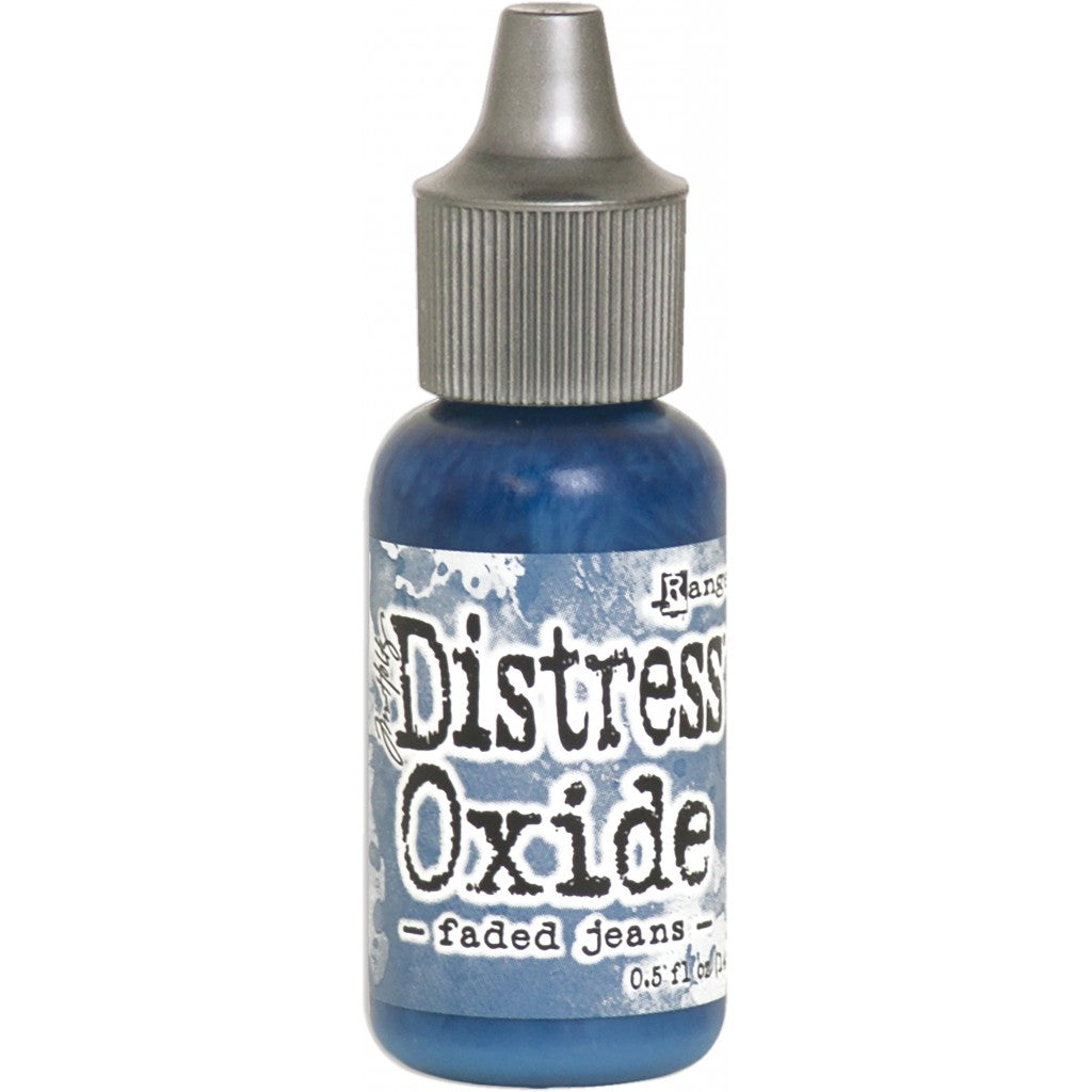 Stempelblekk Tim Holtz Distress Oxides Reinker - Faded Jeans