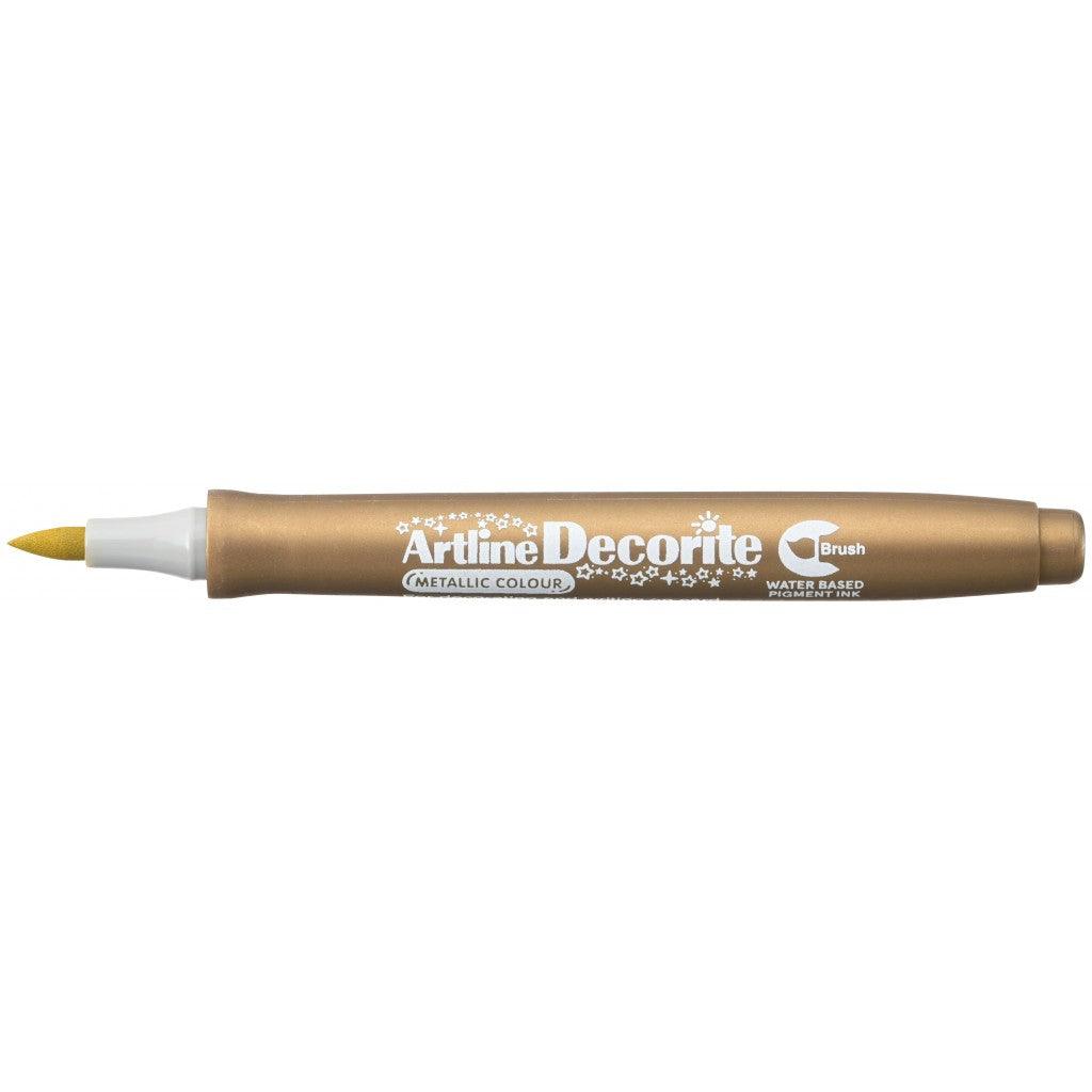 Artline Decorite Brush Gull - HobbyHimmelen