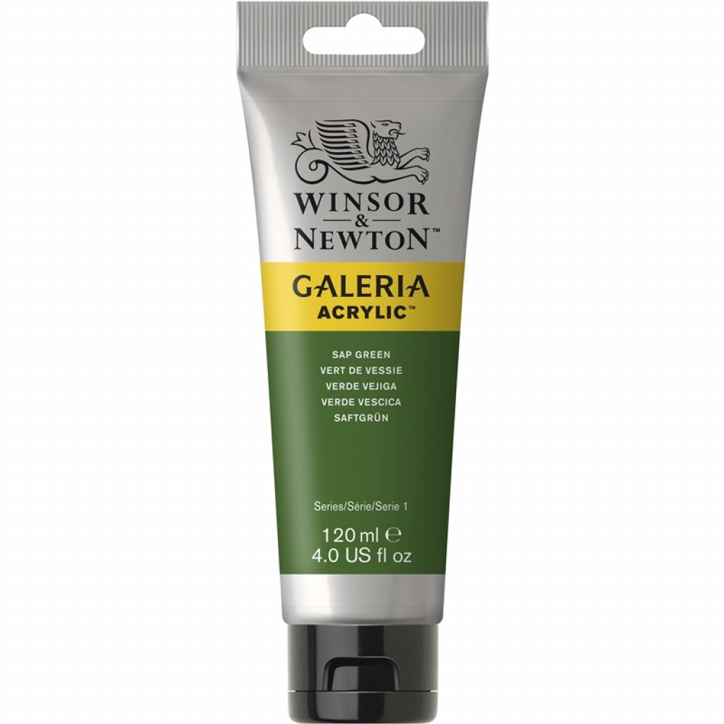 W&N - Galeria Acrylic 120ml - 599 Sap Green