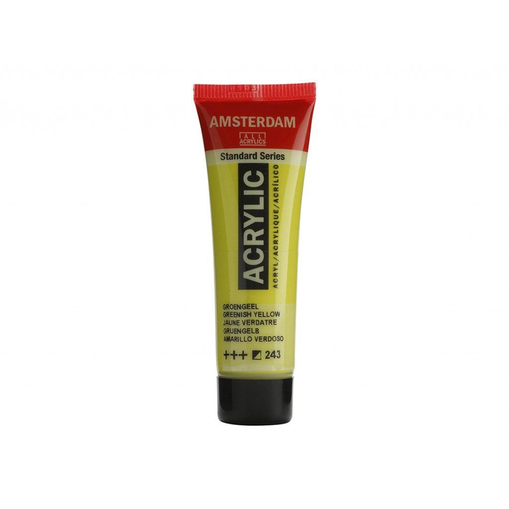 Amsterdam Standard 20ml - 243 Greenish Yellow - HobbyHimmelen