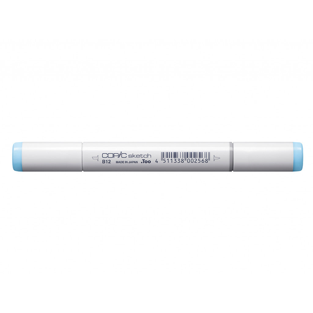 Copic Marker Sketch - B12 Ice Blue