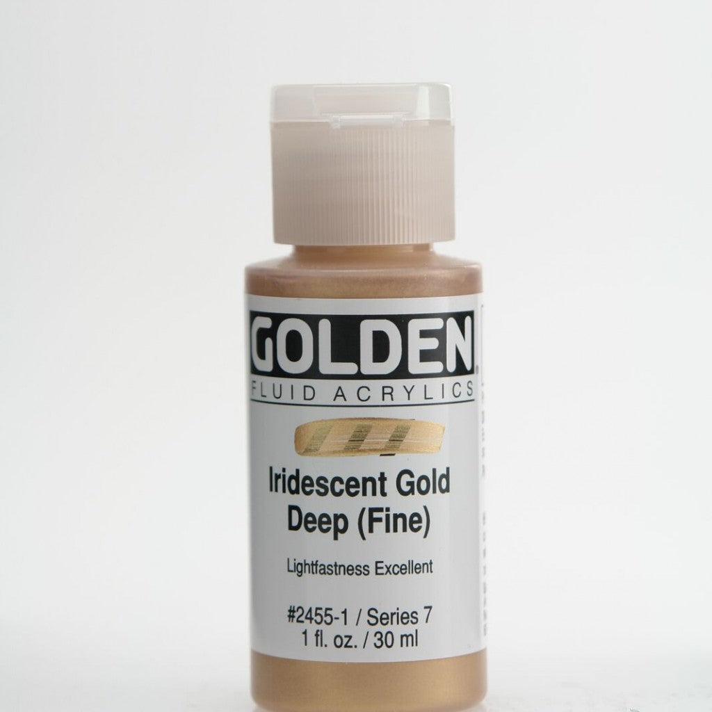 Golden - Fluid 30ml - 2455-1 Iridescent Gold Deep (Fine)