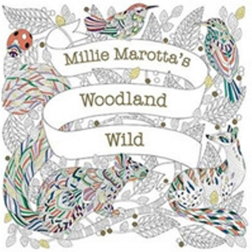 Fargeleggingsbok - Woodland Wild