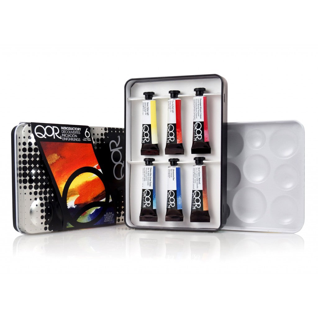 QoR - 6x5ml- 70000010 Introductory 6 sett