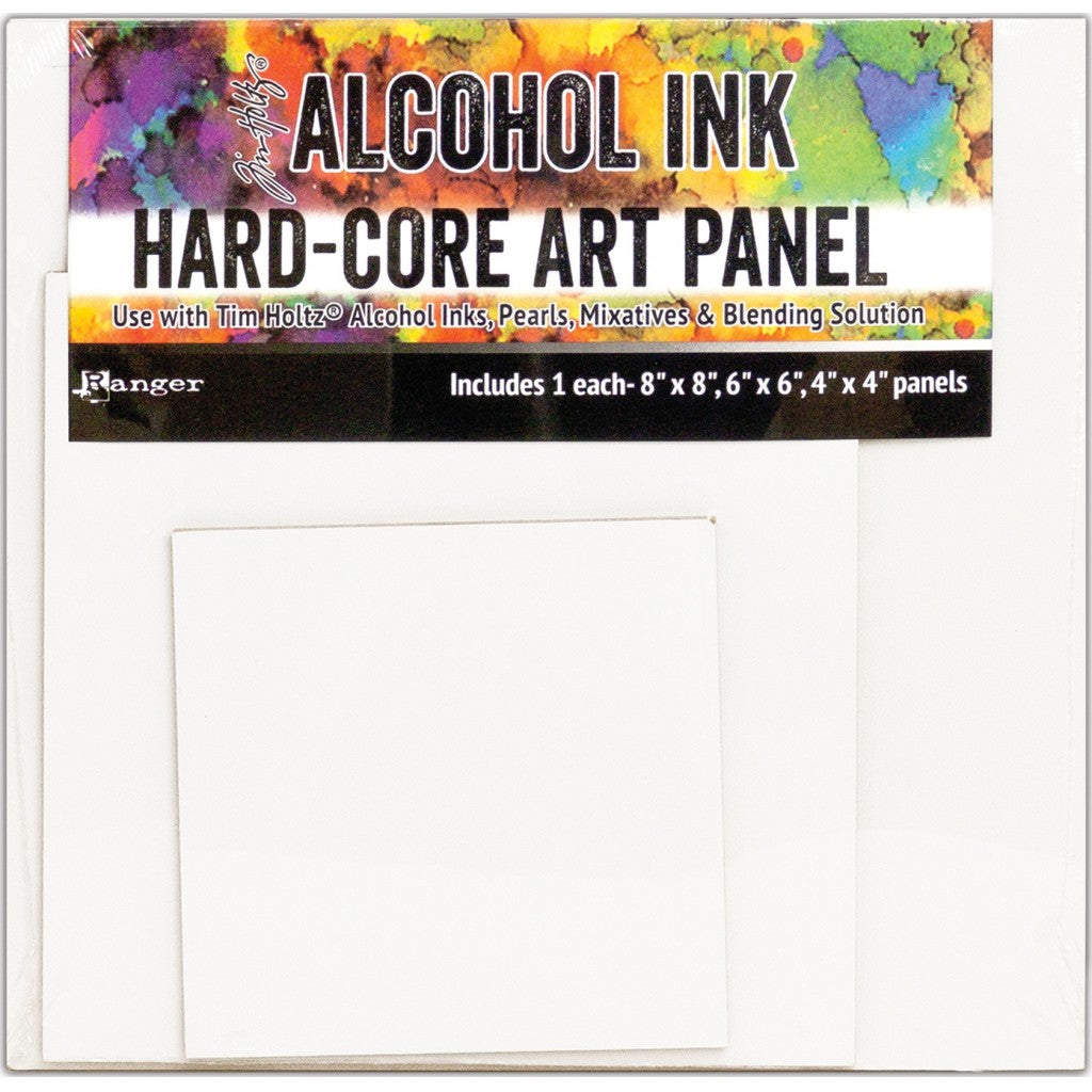 Tim Holtz - Hard-Core Art Panel - Samlepakke Kvadrat