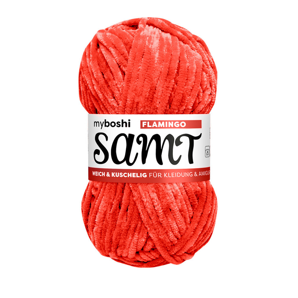 Myboshi Samt Chenillegarn 100m - 831 Flamingo