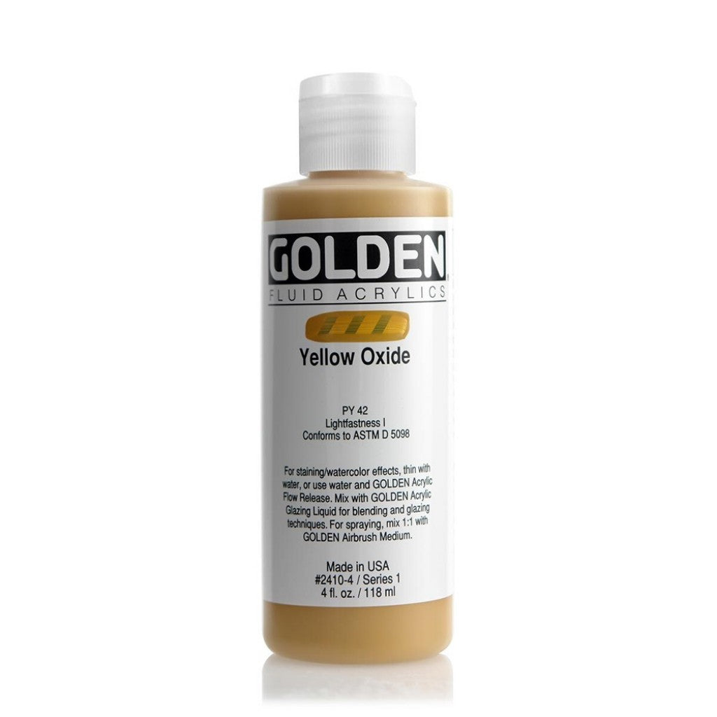 Golden - Fluid 118ml - 2410-4 Yellow Oxide -U