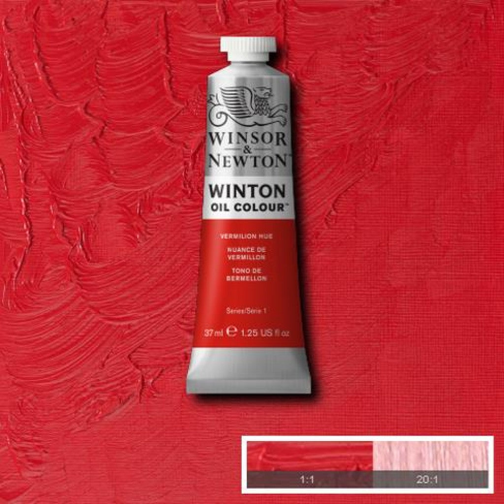 W&N - Winton Oil 37ml - 682 Vermilion Hue