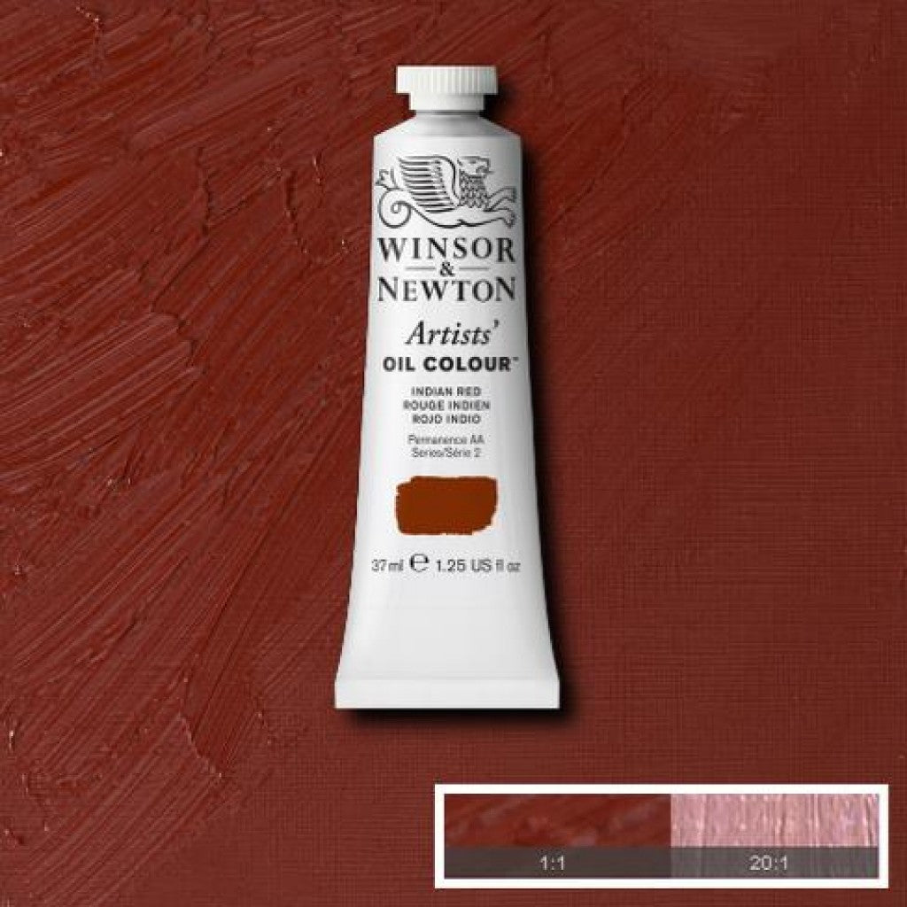 W&N - Artists Oil 37ml - 317 Indian Red