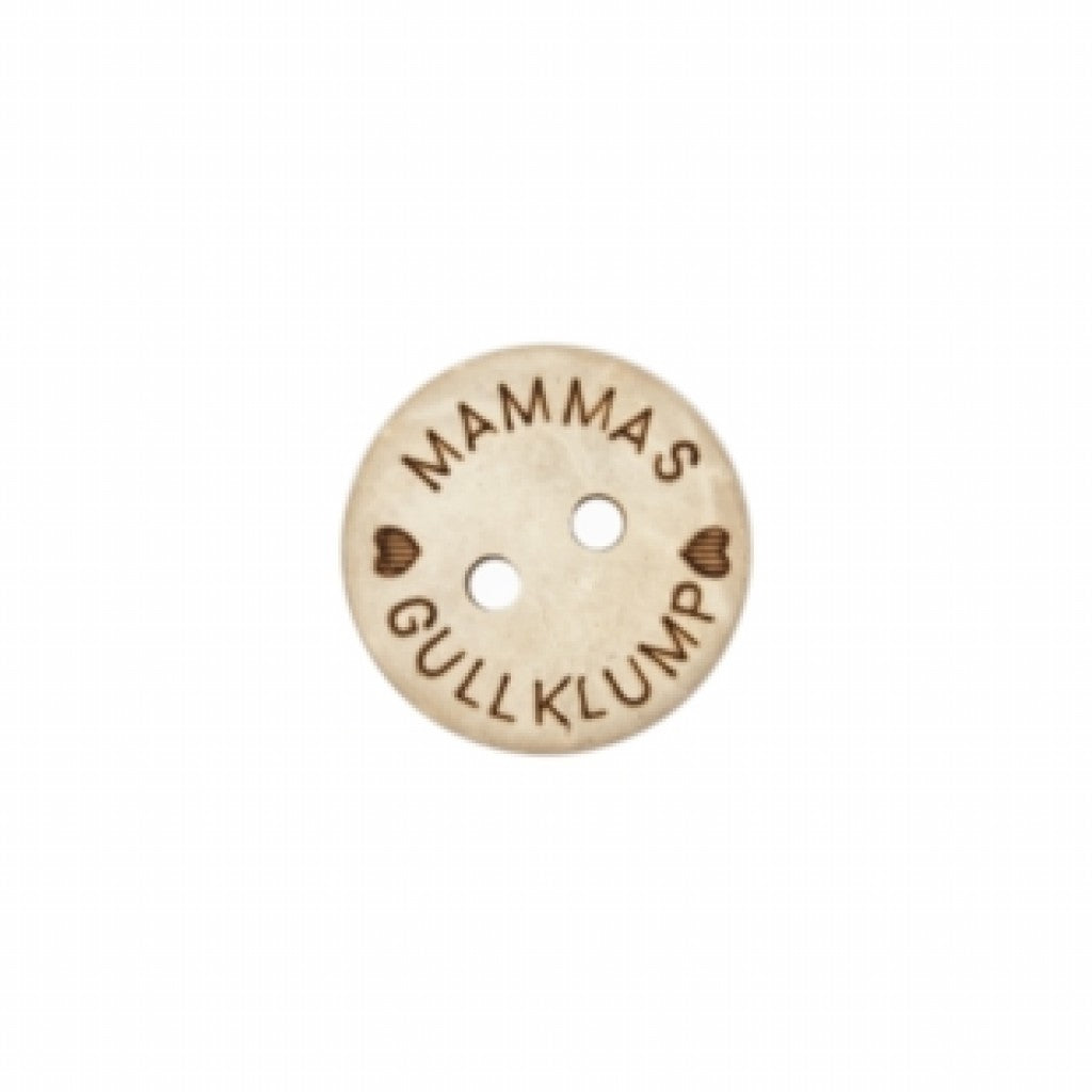 Knapp - Mammas gullklump 15mm 0656 - KN472
