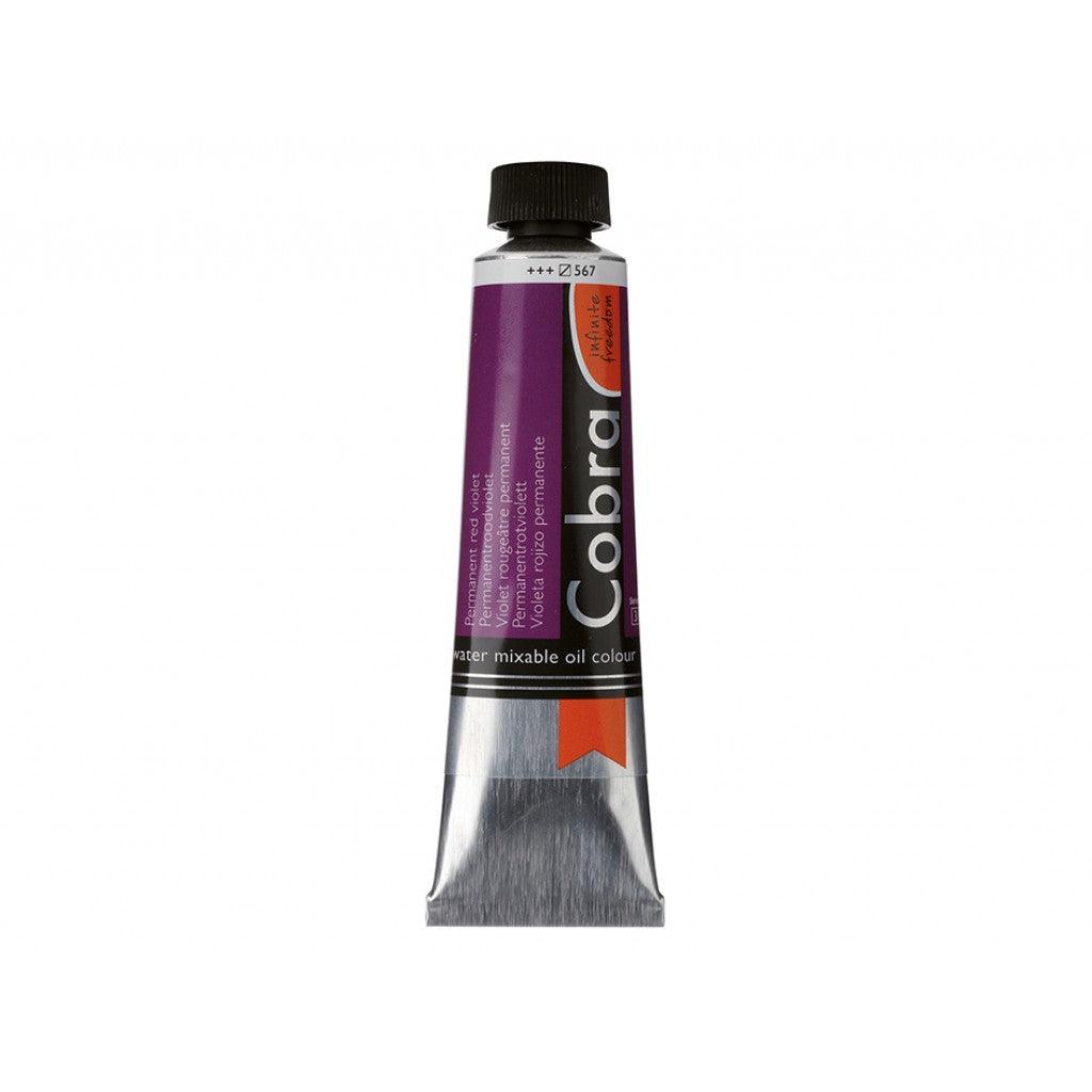 Cobra Artist 40ml - 567 Perm. red violet - HobbyHimmelen