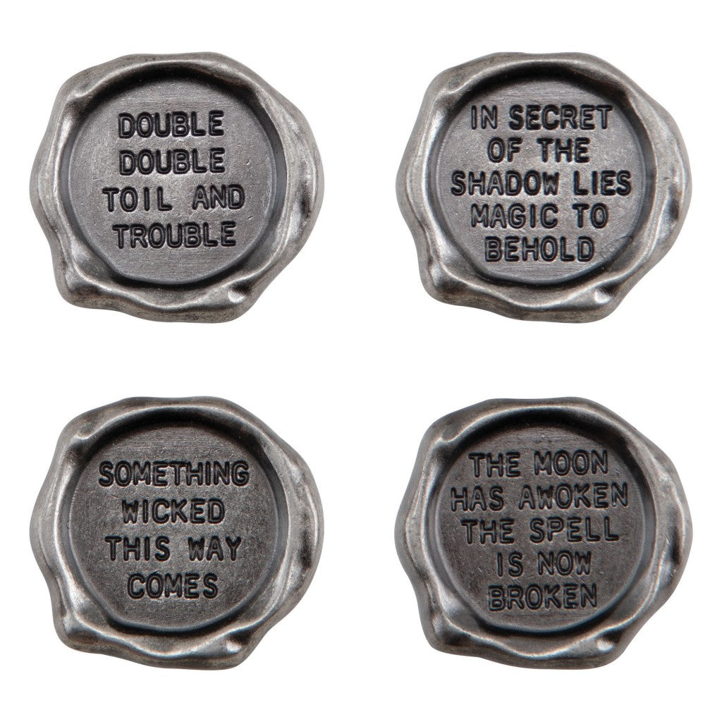 Idea-Ology Metal Quote Seals 4stk - Halloween