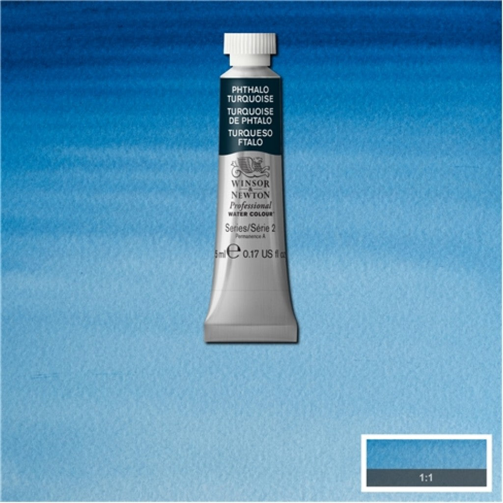 W&N - Artists Water Colour 5ml - 526 Phthalo Turquoise