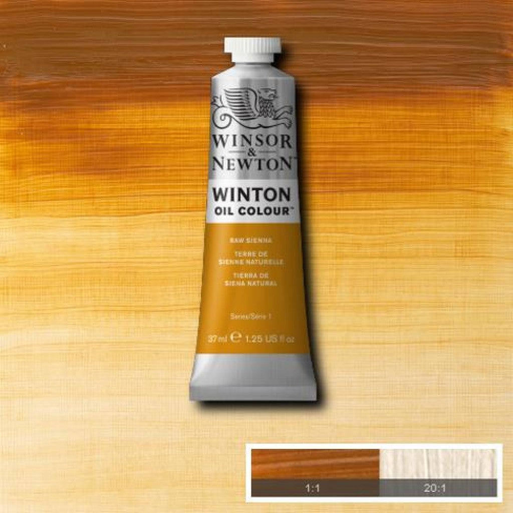 W&N - Winton Oil 37ml - 552 Raw Sienna