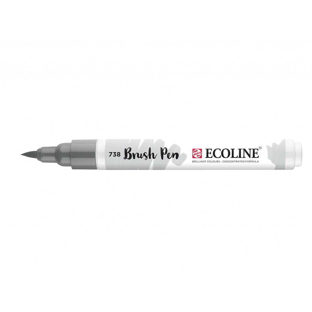Talens Ecoline Brush Pen - 738 Cold Grey Light