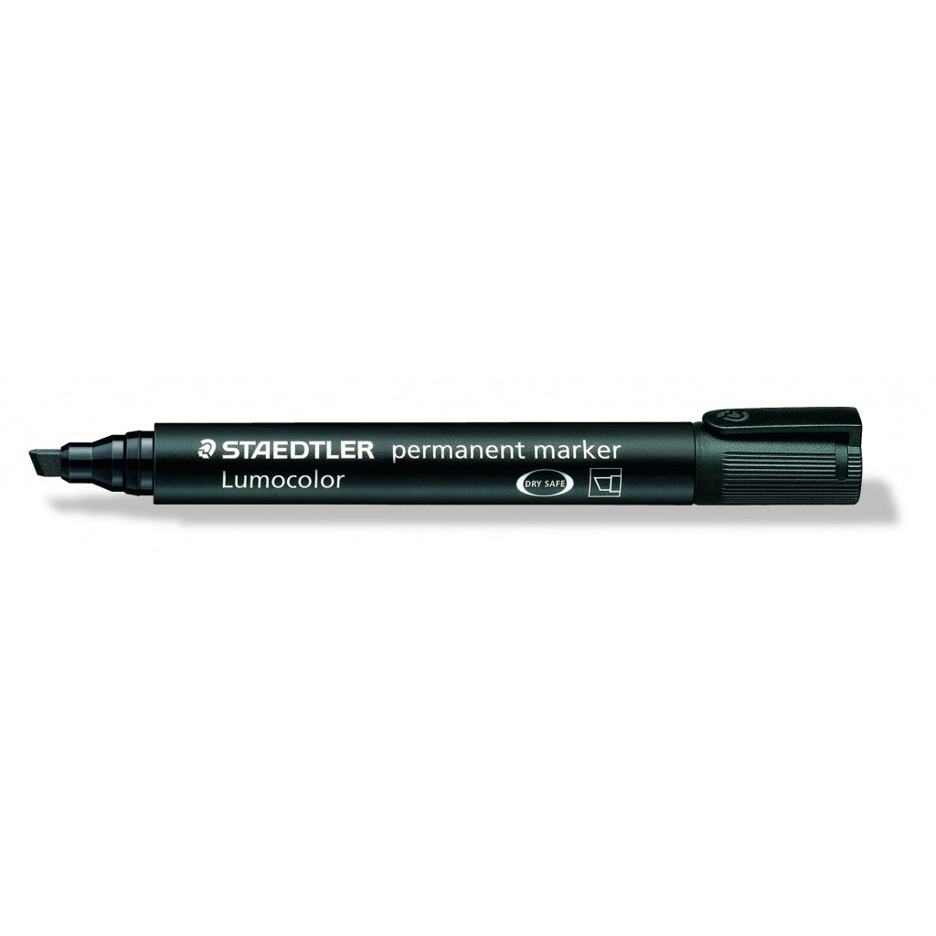 Staedtler - Lumocolor 350, Permanent Skrå 2-5mm, Sort