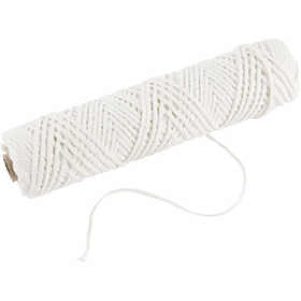Veke til ren parafin, str. 3x10 , B: 2 mm, nr. 21 (3x10), 80m, 100 g
