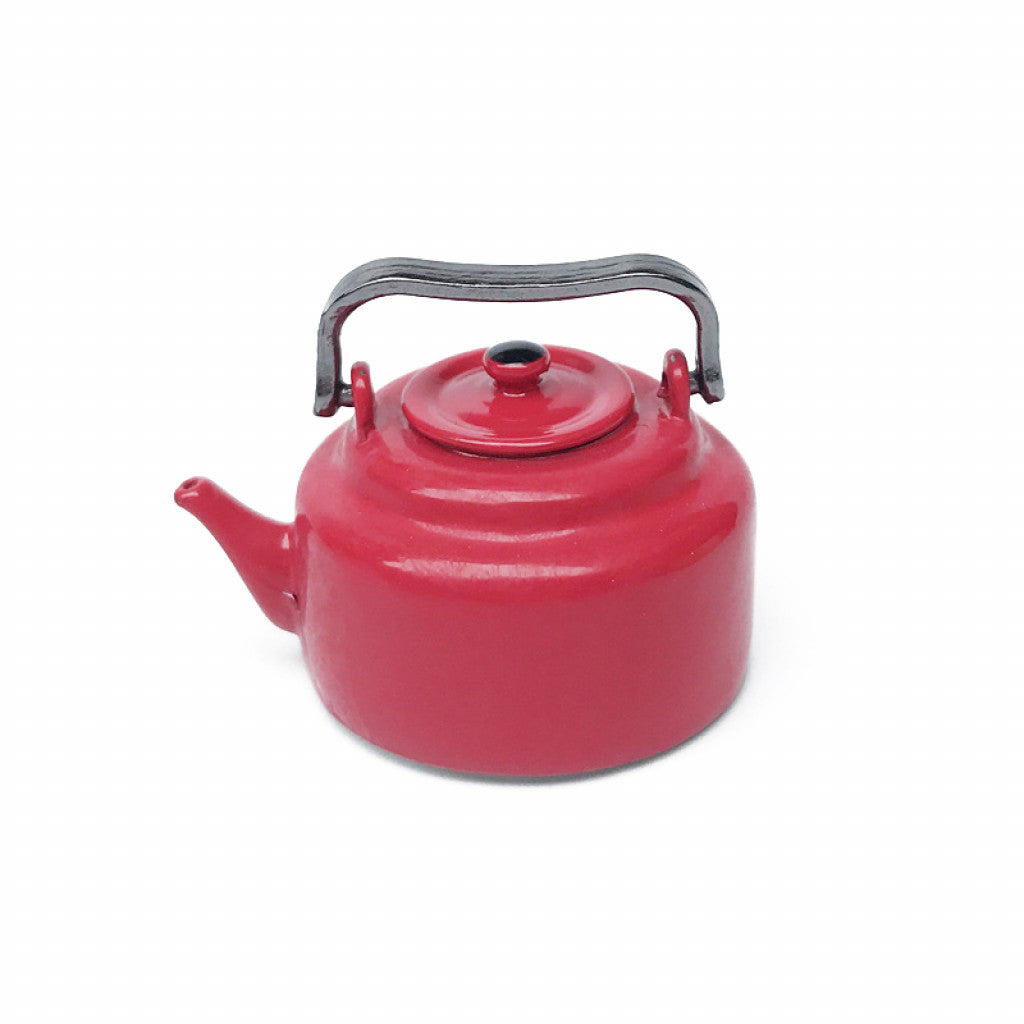 #1 Miniatyr 35x28mm - Kafekanne Rød