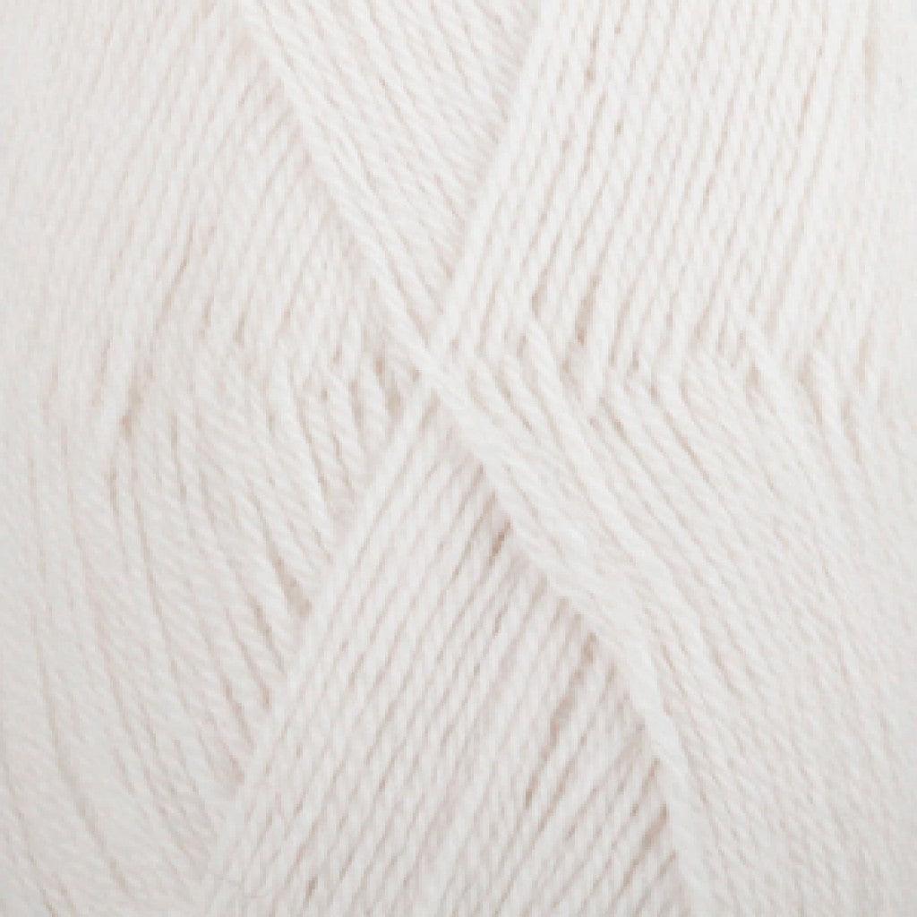 Alpaca Uni - 101 Hvit - HobbyHimmelen