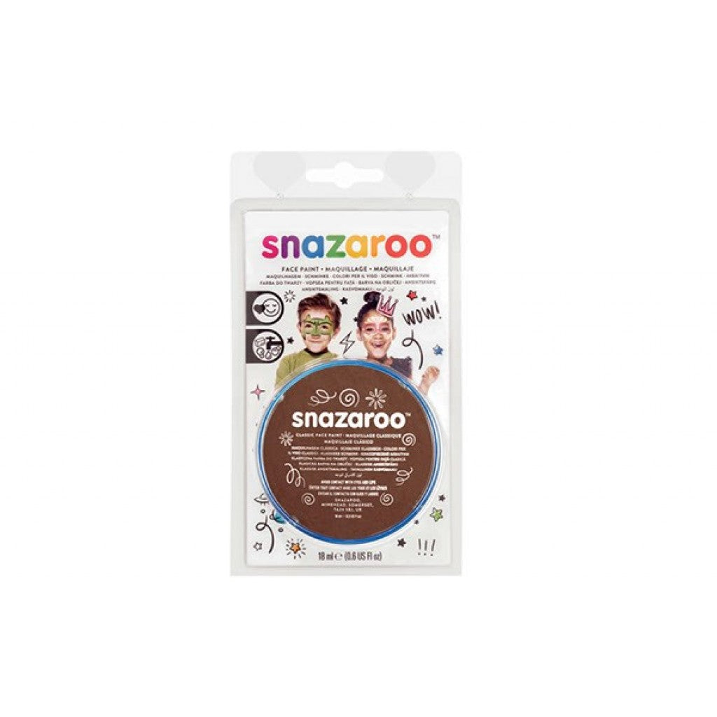 Snazaroo Ansiktsmaling, 18ml - Light Brown