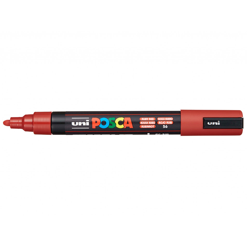 Uni POSCA PC-5M - Medium 1,8-2,5mm - 56 Ruby Red