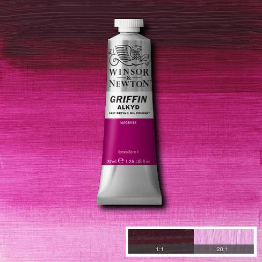 W&N - Griffin Alkyd 37ml - 380 Magenta