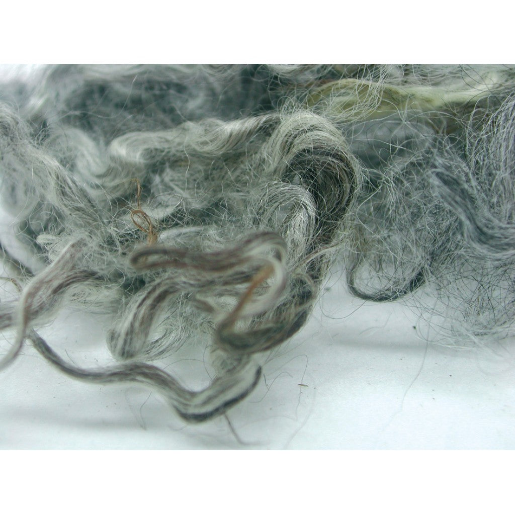 Ullhår vasket 40g - Grå