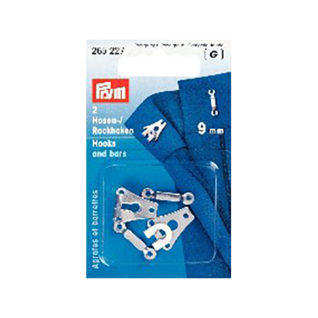 Prym Hekter 9,5mm 3 stk brass silver
