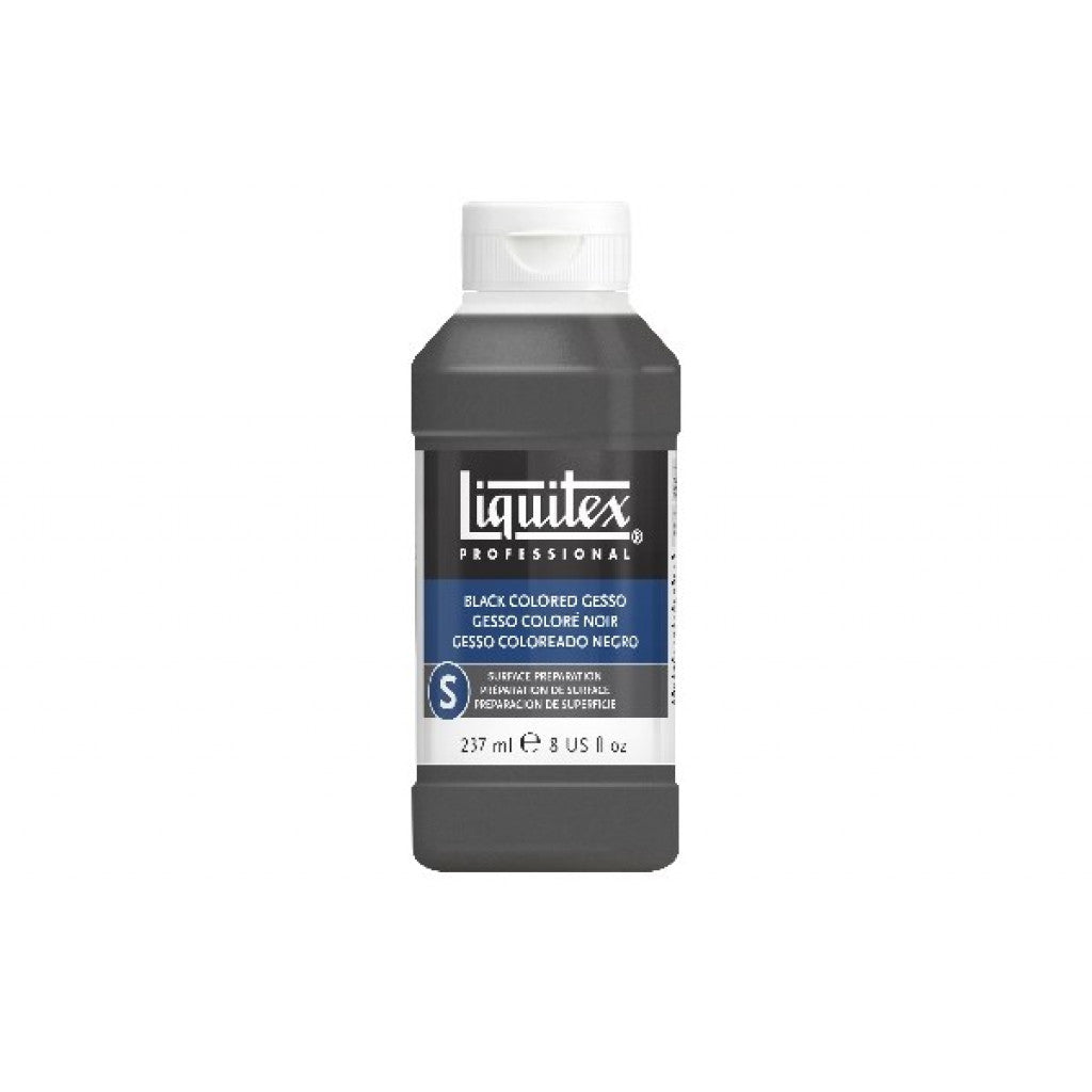 Liquitex Gesso - Black, 237 ml