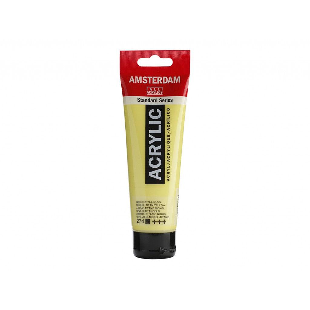 Amsterdam Standard 120ml - 274 Nickel Titianium Yellow - HobbyHimmelen