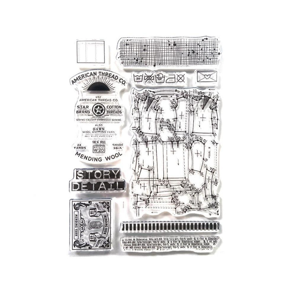 Elizabeth Craft Clear Stamps - Craft Studio 1