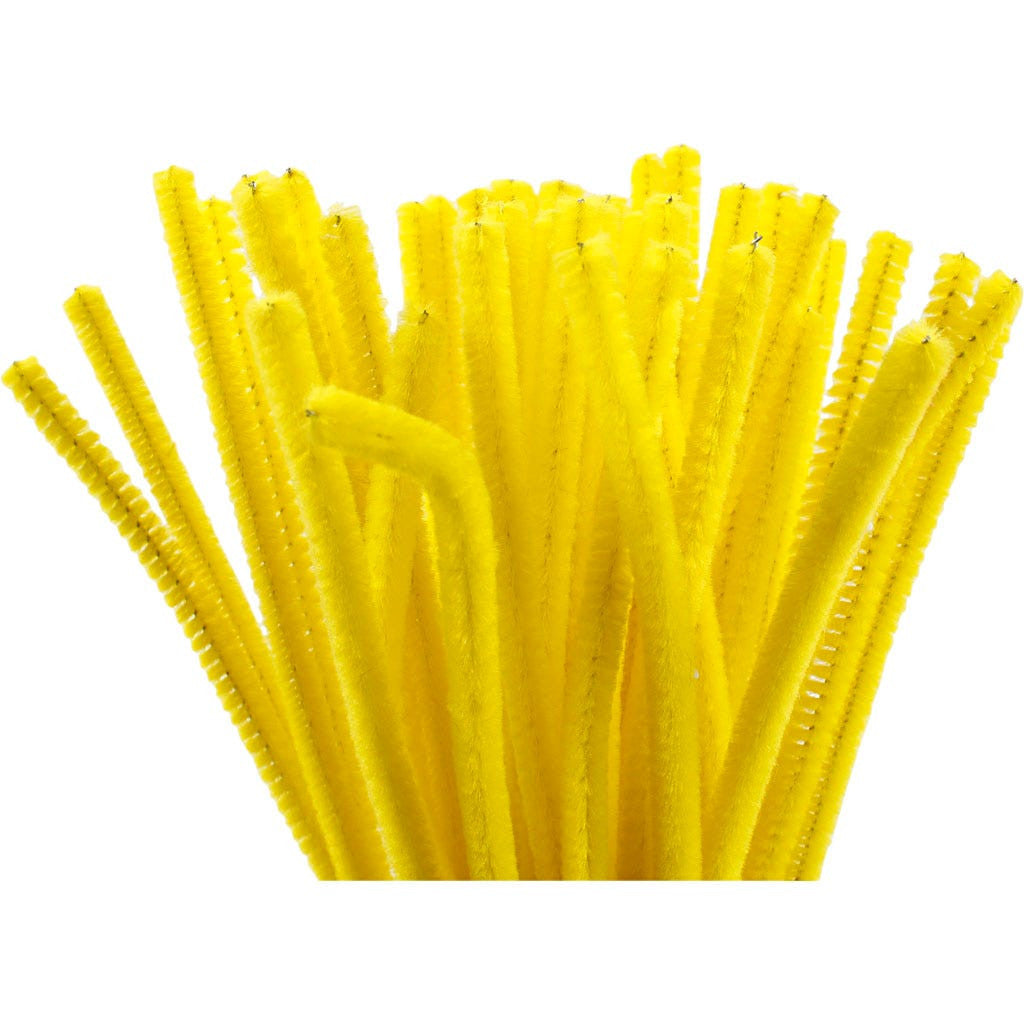 Piperensere, gul, L: 30 cm, 6 mm, 50 stk.
