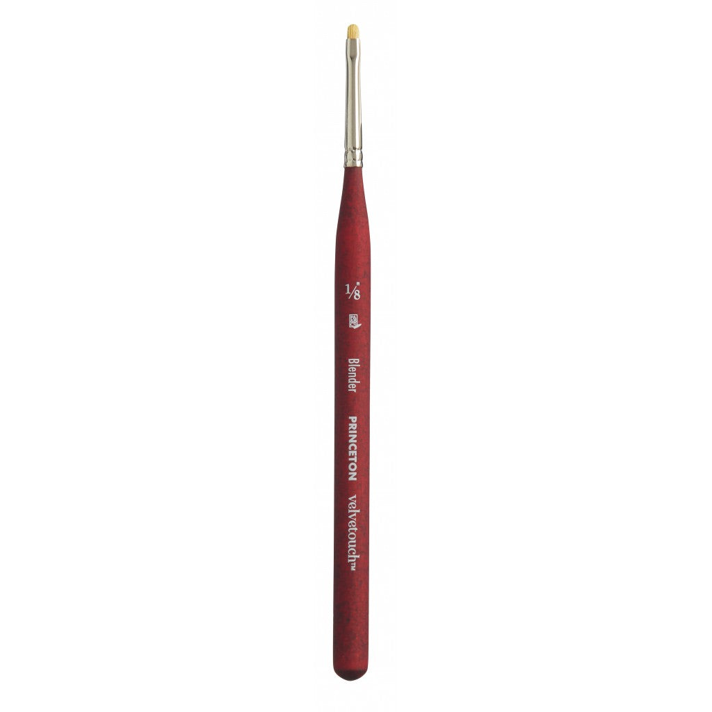 Princeton Brush Velvetouch Mixed Media Mini Brush - Blender 1/8"