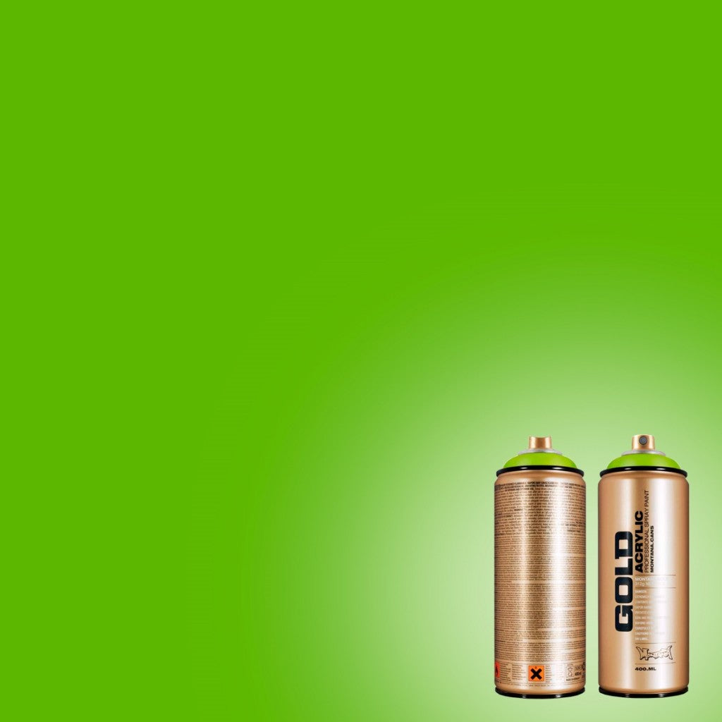 Montana - Gold 400ml - S6000 Shock Green Light