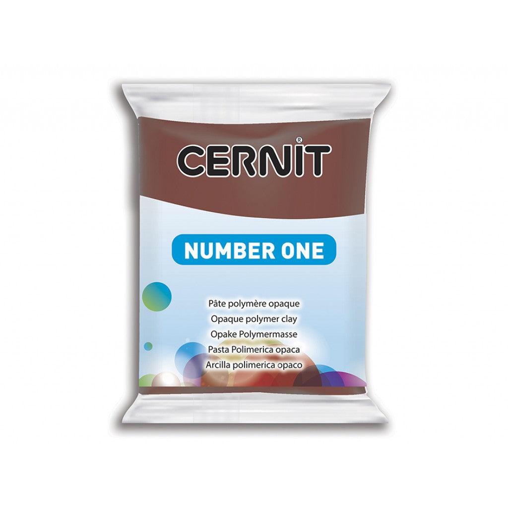 Cernit Number One 56g - 800 Brun - HobbyHimmelen