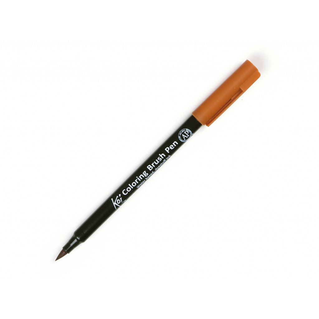 Sakura KOI Colouring Brush Pen - Raw Sienna #14